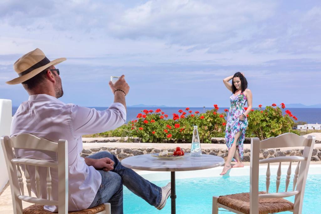 Windmill Villas Imerovigli  Bagian luar foto